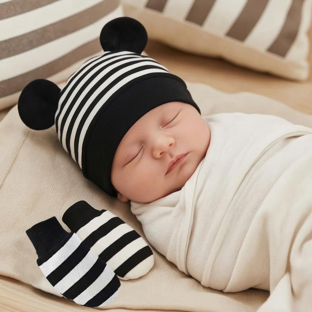 Baby Mittens Scratch - Baby Kraswantjes Booties Pasgeboren Baby Hoed