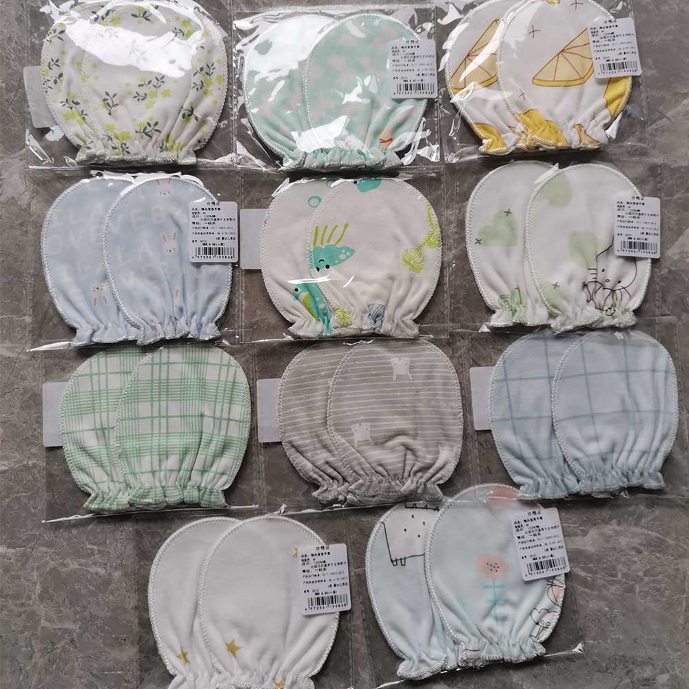 Baby Mittens Scratch - 5 Paar Anti-Kras Handschoenen Voor Baby