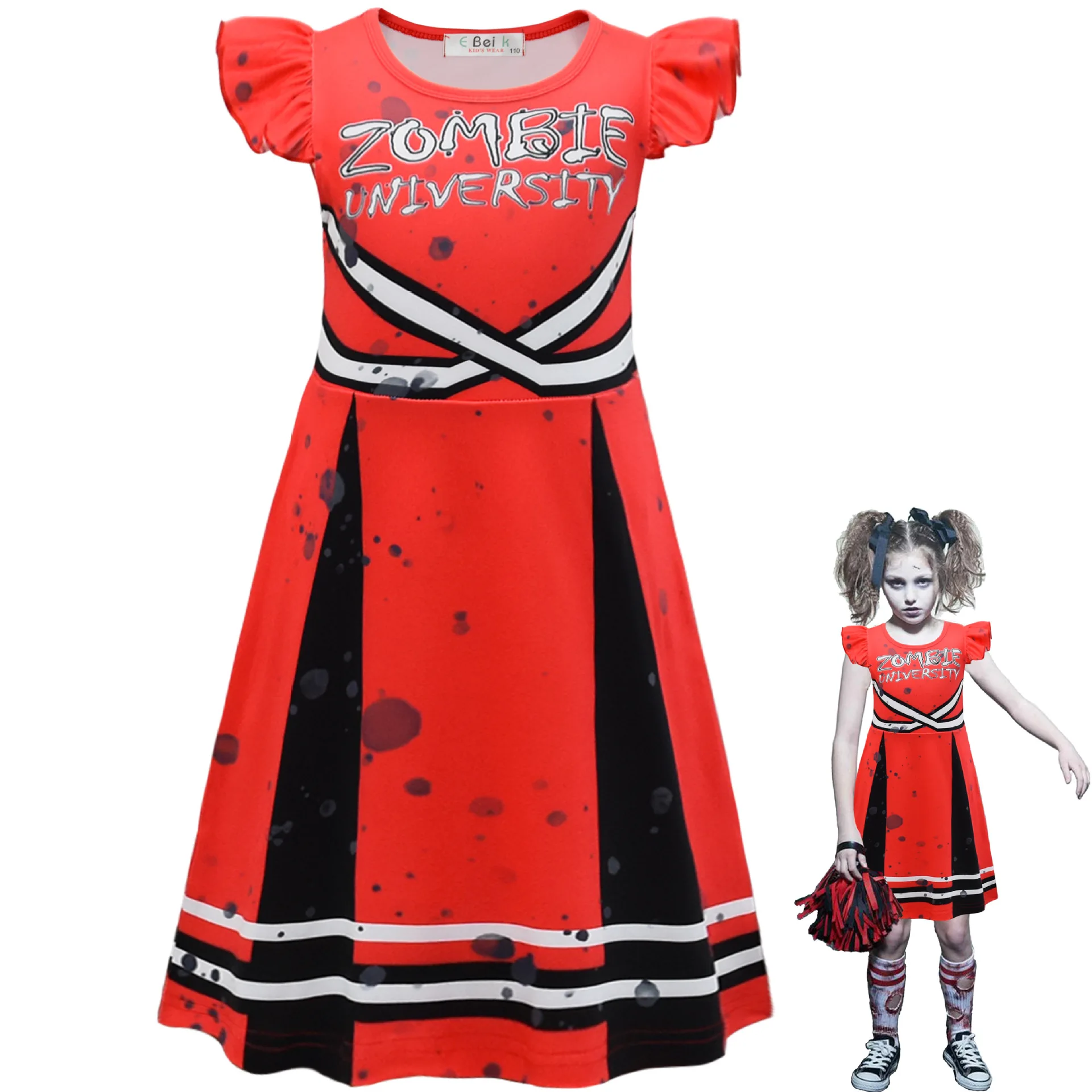 Baby Clothing Unit - Nieuwe Meisjes Jurk Zombies 2 Cosplay