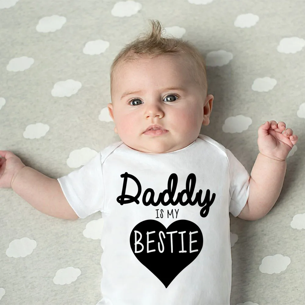 Daddy Is My Bestie Schattige b - Baby Clothing Online recensie en prijs