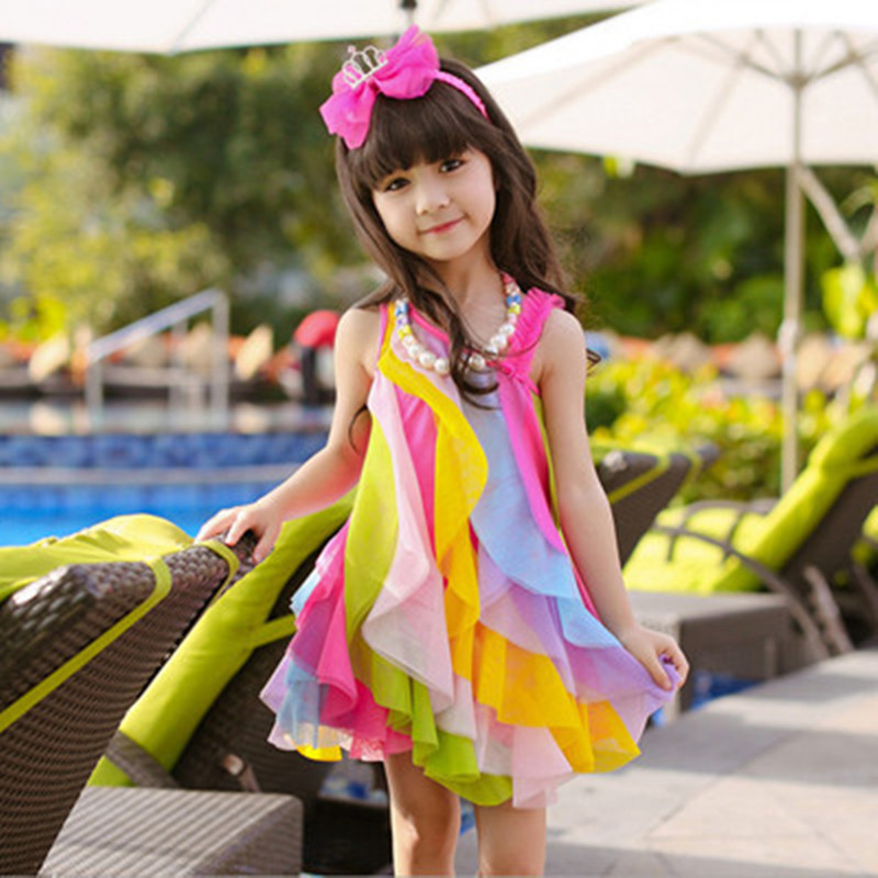Zomer Meisjes Jurk Geen Kettin - Baby Clothing Line recensie en prijs