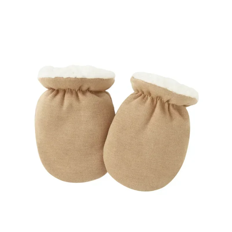 Warme wollen pasgeboren wanten - Baby Mittens Scratch recensie en prijs