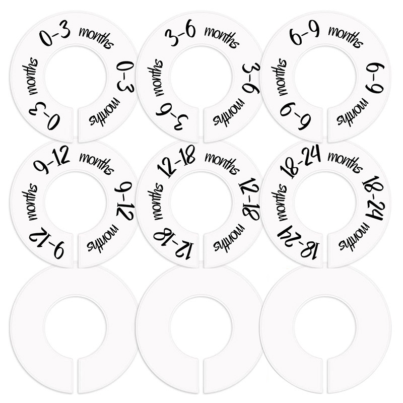 100 Stuks Multi Size Baby Kids - Baby Clothing Hanger Dividers recensie en prijs
