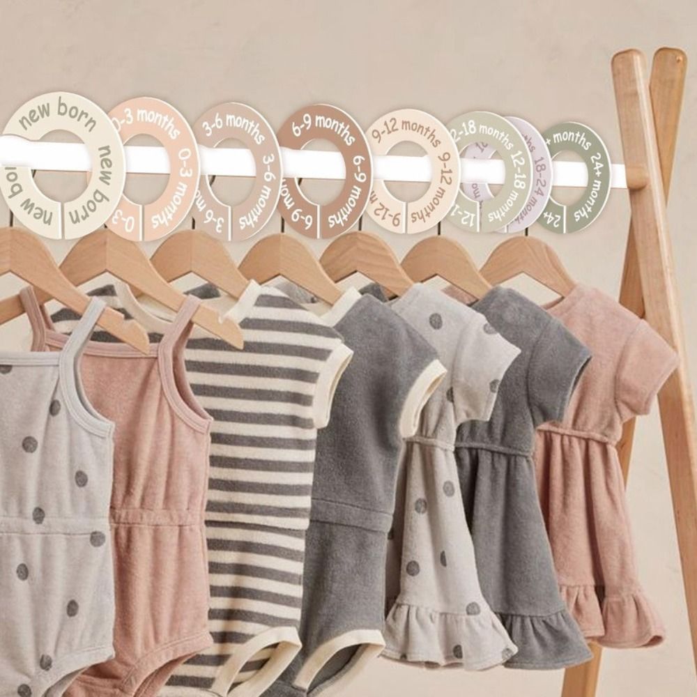 68/9 Stuks Organiserende Hange - Baby Clothing Hanger Dividers recensie en prijs