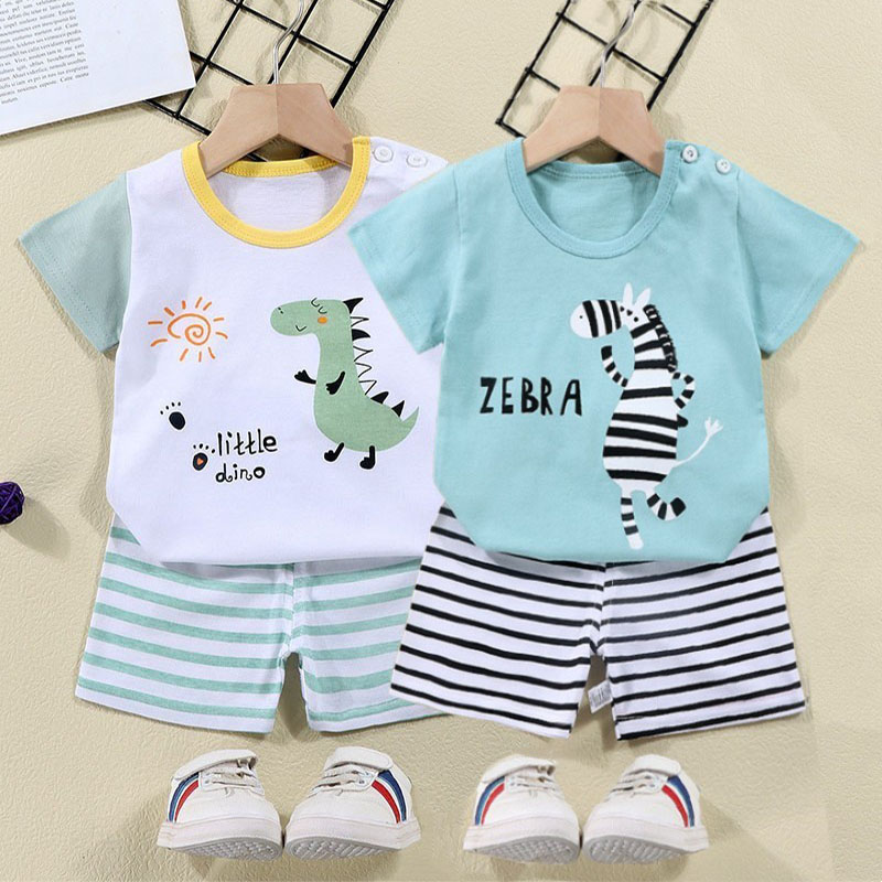 Katoen Tees + Shorts 2-delige  - Baby Clothing Kit recensie en prijs