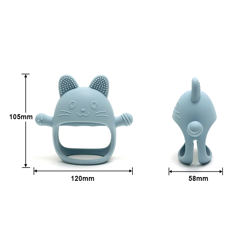 1 Pc Baby Siliconen Bijtringen - Baby Mittens Scratch recensie en prijs
