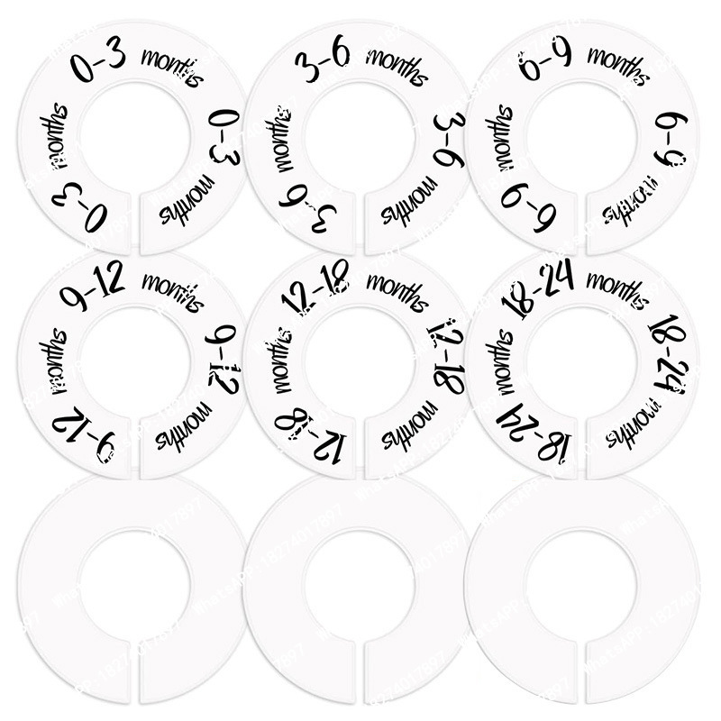 100 stuks Multi Size Baby Kids - Baby Clothing Hanger Dividers recensie en prijs