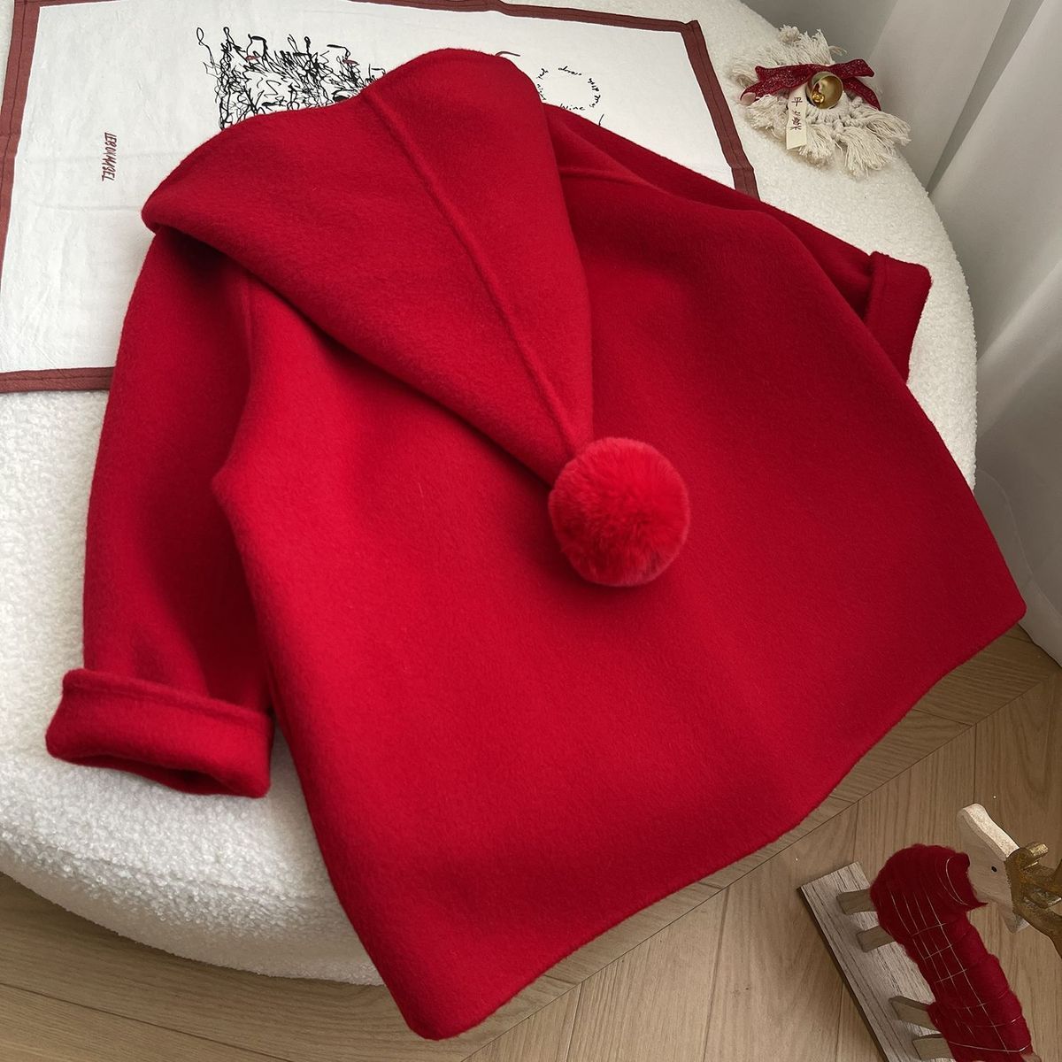 Dubbelzijdige kasjmierjas voor - Baby Clothing Line recensie en prijs