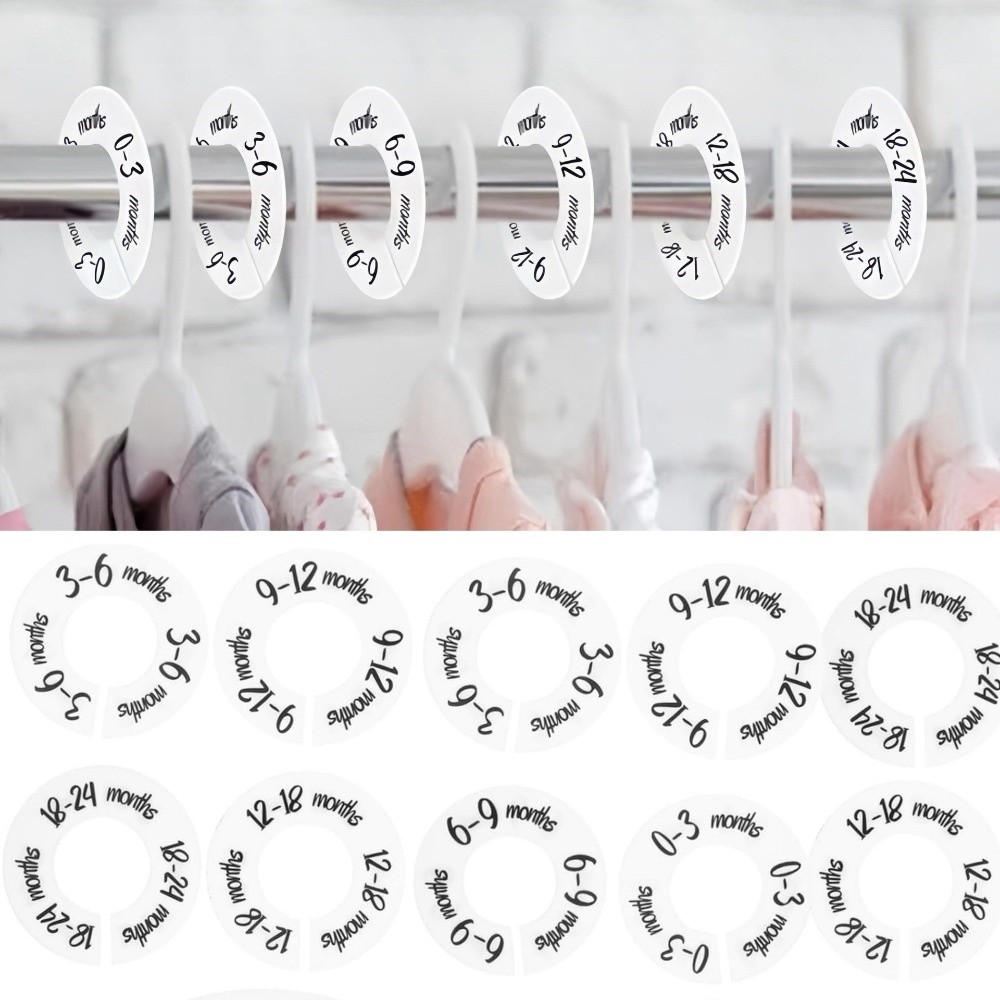 68/9 Stuks Organiserende Hange - Baby Clothing Hanger Dividers recensie en prijs