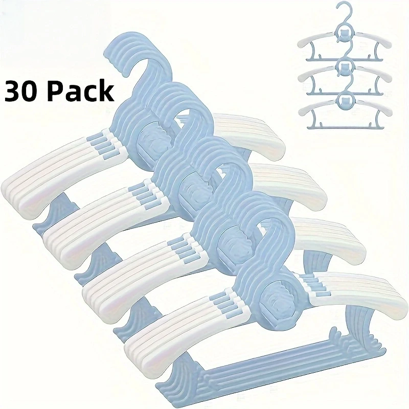 30 stuks PP plastic babykledin - Baby Clothing Hanging Rack recensie en prijs
